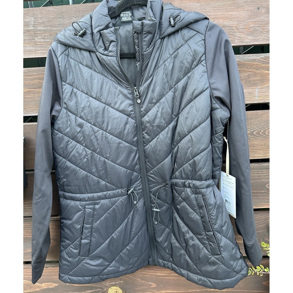 New W/tags‎ Mondetta Womens Black Puffer Jacket Size M